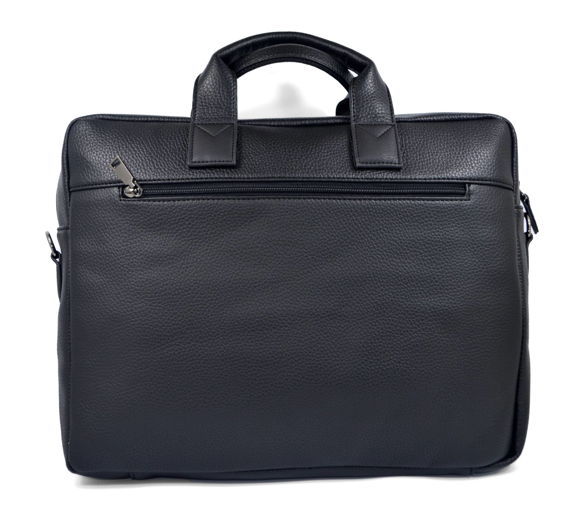 15,6-17,3 Inc Su Geçirmez Çok Bölmeli Omuz Ve El Askılı Evrak Ve Laptop Çantası 7043 siyah