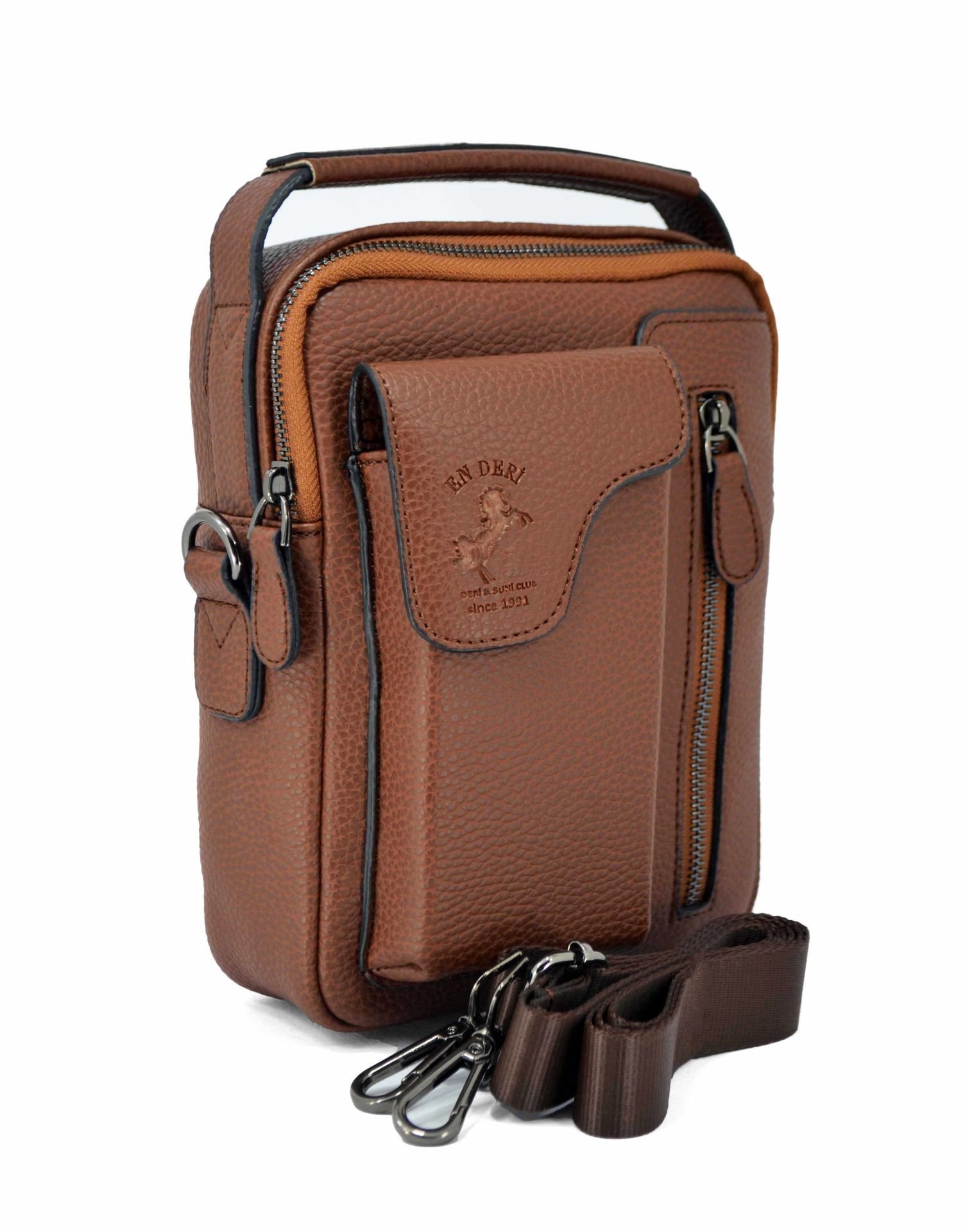 Erkek Ayarlanabilir Çapraz Askılı El & Omuz Çantası 6005