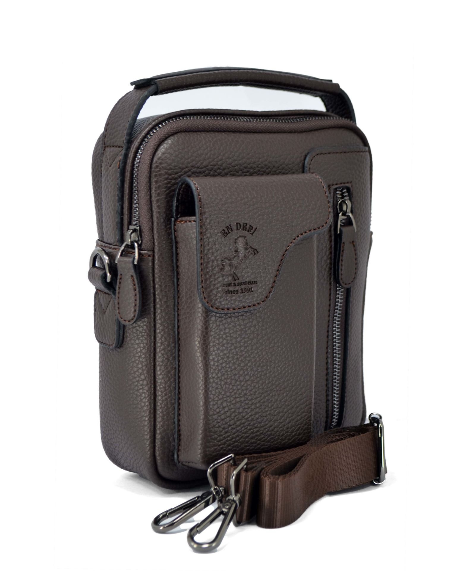 Erkek Ayarlanabilir Çapraz Askılı El & Omuz Çantası 6005