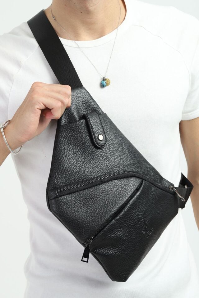 Erkek Çapraz Çanta Çok Bölmeli Erkek Omuz Çantası Postacı Çanta