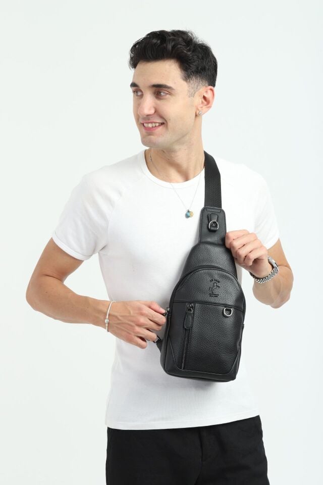 Erkek Omuz Çantası Çok Bölmeli Pratik Erkek Çapraz Çanta