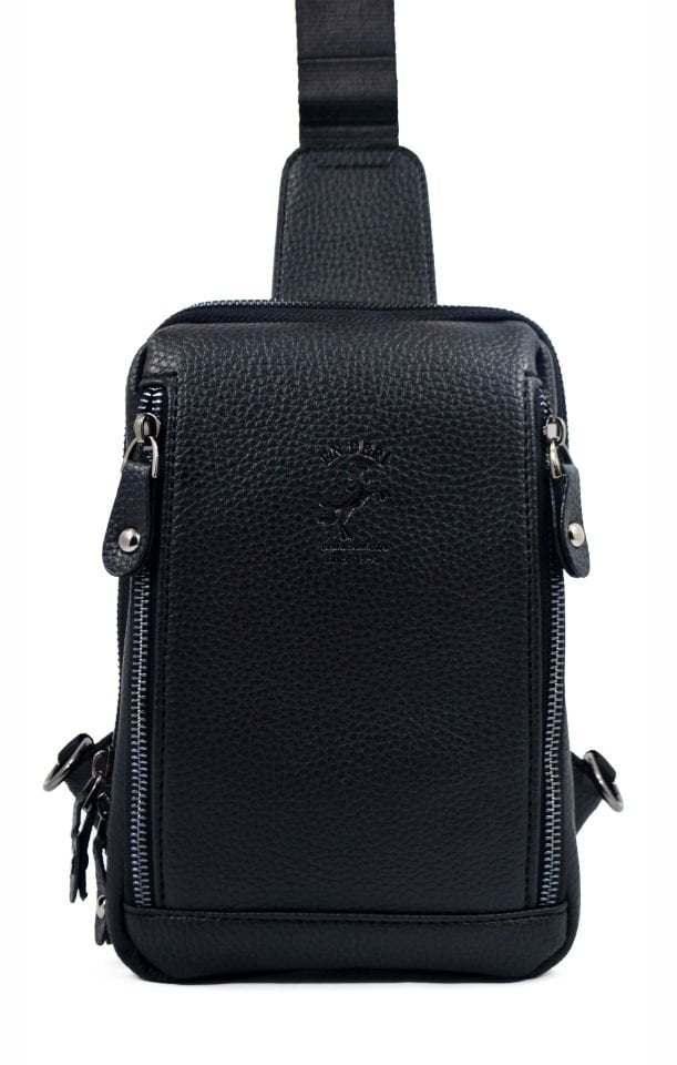 Siyah Erkek Omuz Çantası Şık Erkek Çapraz Çanta Postacı Çanta