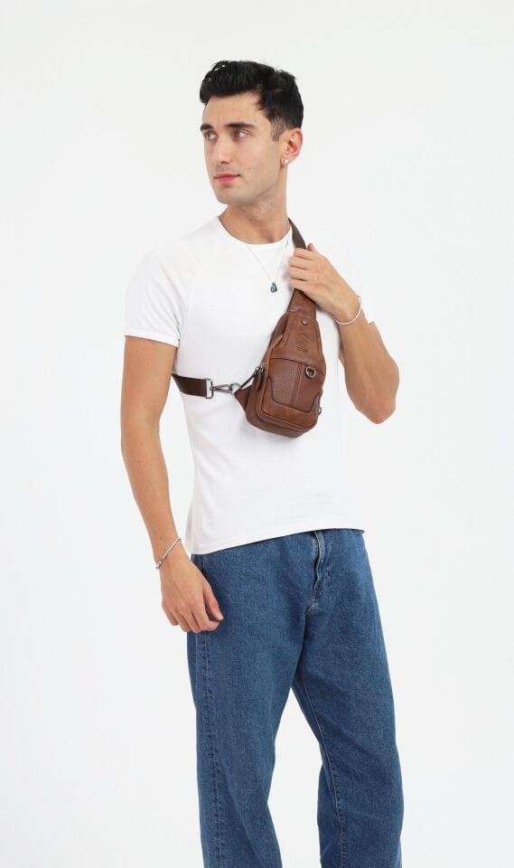 Taba Çapraz Çanta - Mıknatıslı Çok Bölmeli Küçük Askılı Omuz Çantası