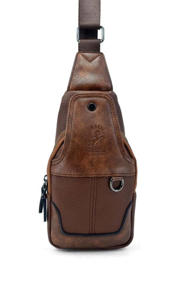 Taba Ayarlanabilir Çapraz Askılı Omuz Çantası 7044