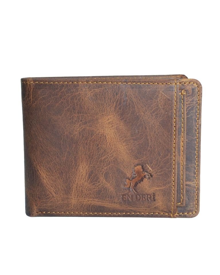 Hakiki Deri Cüzdan Bozuk Para Bölmeli Cüzdan Deri Cüzdan