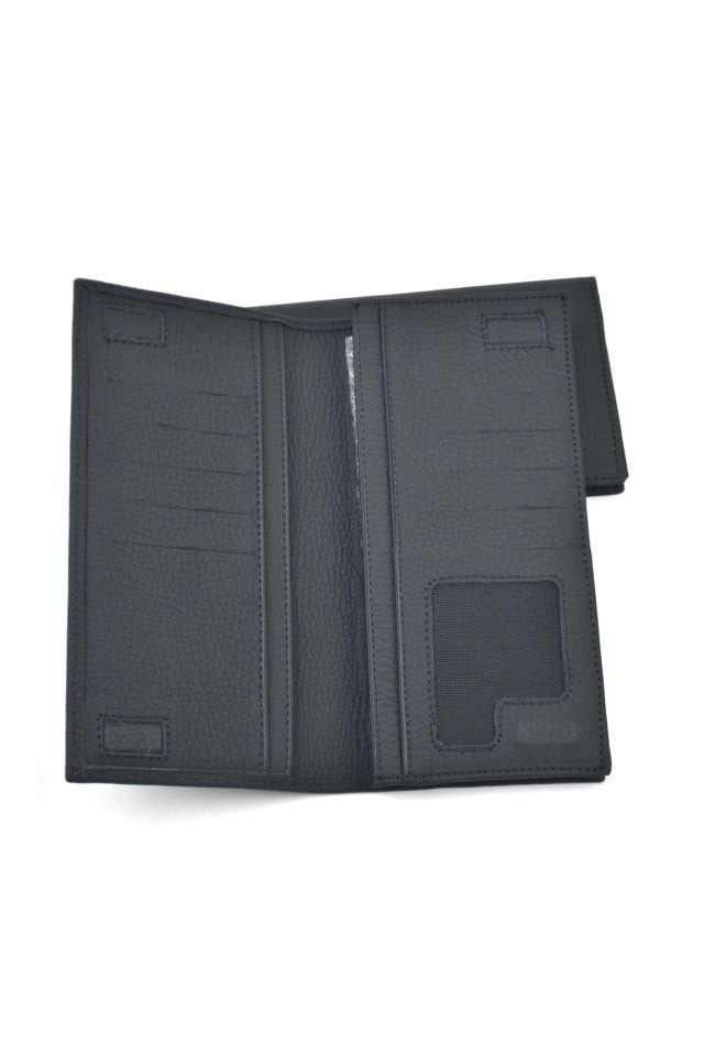 Telefon Bölmeli Cüzdan Mıknatıslı Büyük Cüzdan Hakiki Deri Cüzdan