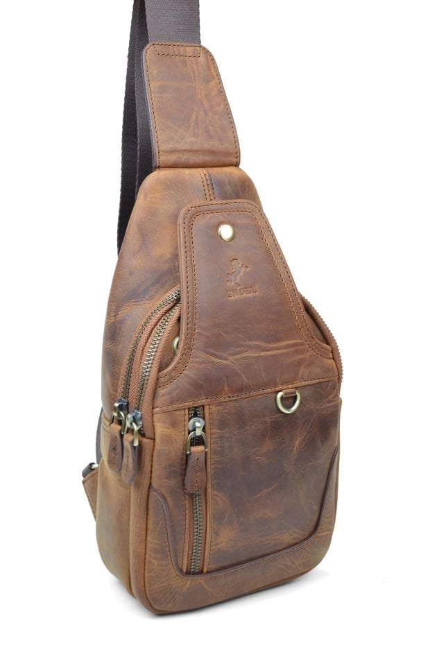 Hakiki Deri Omuz Çantası Taba Erkek Omuz Çantası Erkek Çapraz Çanta