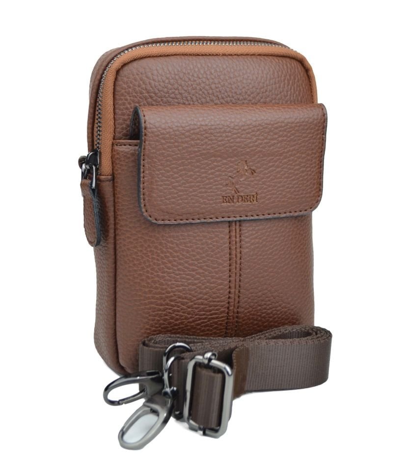 Taba Erkek Omuz Çantası Çapraz Askılı Erkek Çapraz Çanta