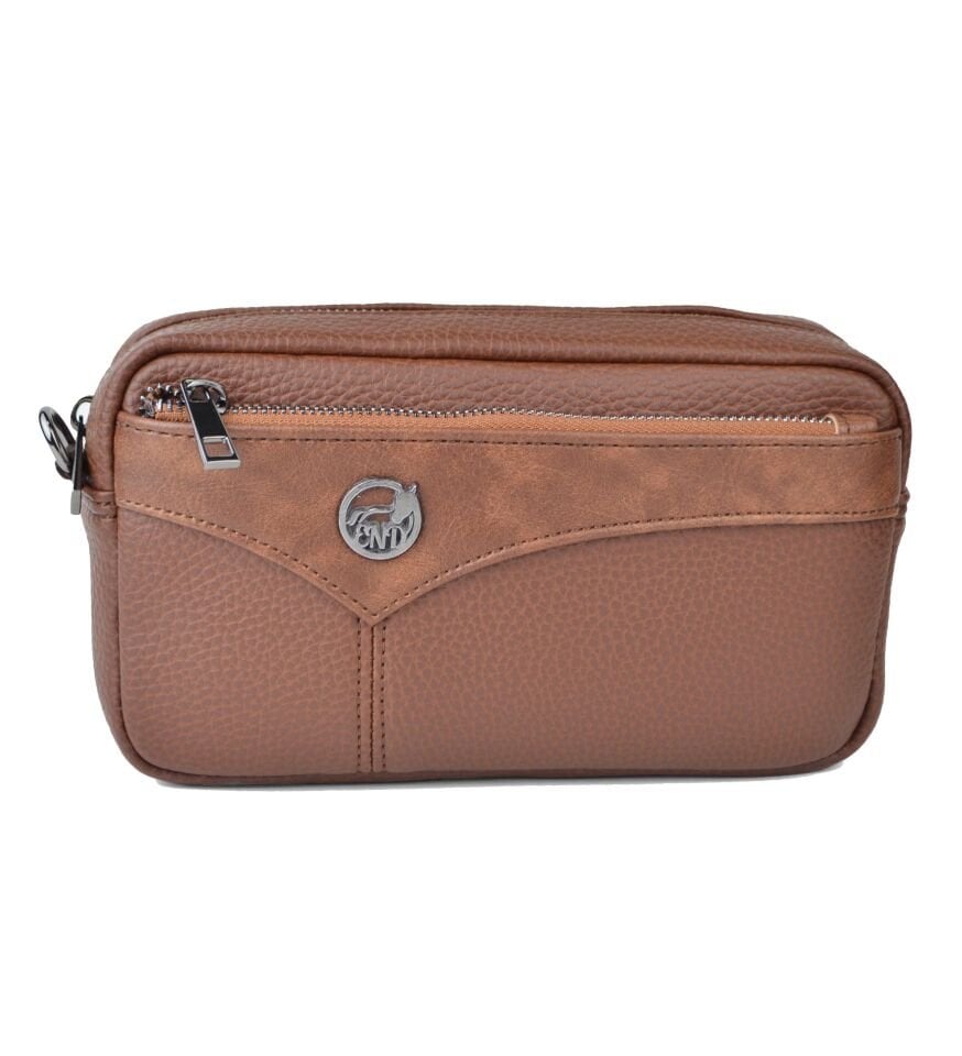 Erkek Taba El ve Bileklik Kemerli Portföy El Çantası