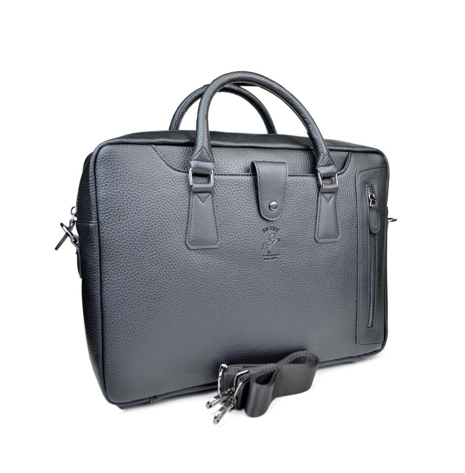 14-15.6-16.1-16.9 Inç Organizer Siyah Unisex El, Omuz, Bilgisayar, Notebook, Laptop Çantası