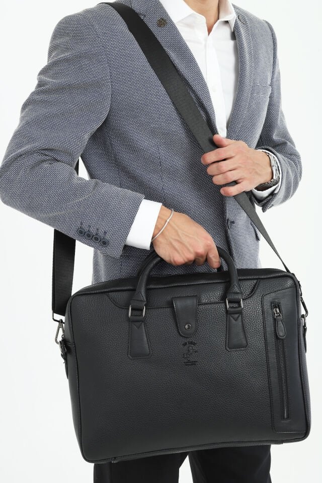 15,6 Inç Organizer Siyah Unisex El, Omuz, Bilgisayar, Notebook, Laptop Çantası