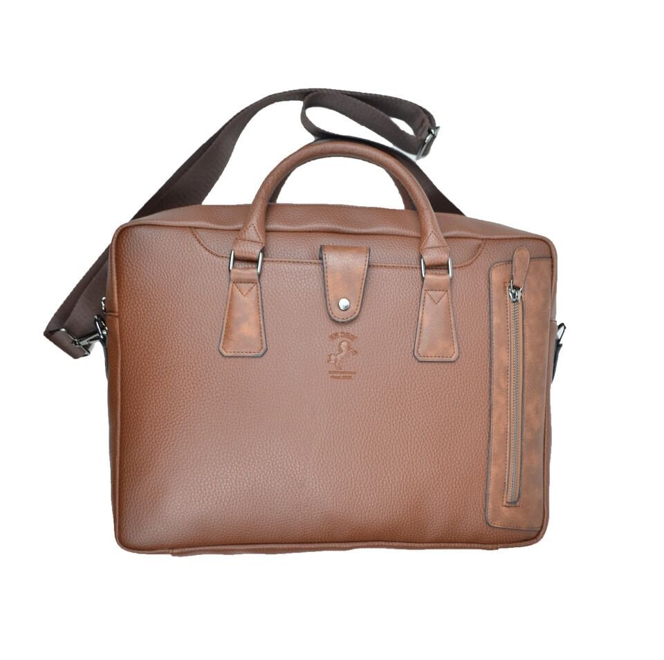 15,6 Inç Organizer Taba Unisex El, Omuz, Bilgisayar, Notebook, Laptop Çantası