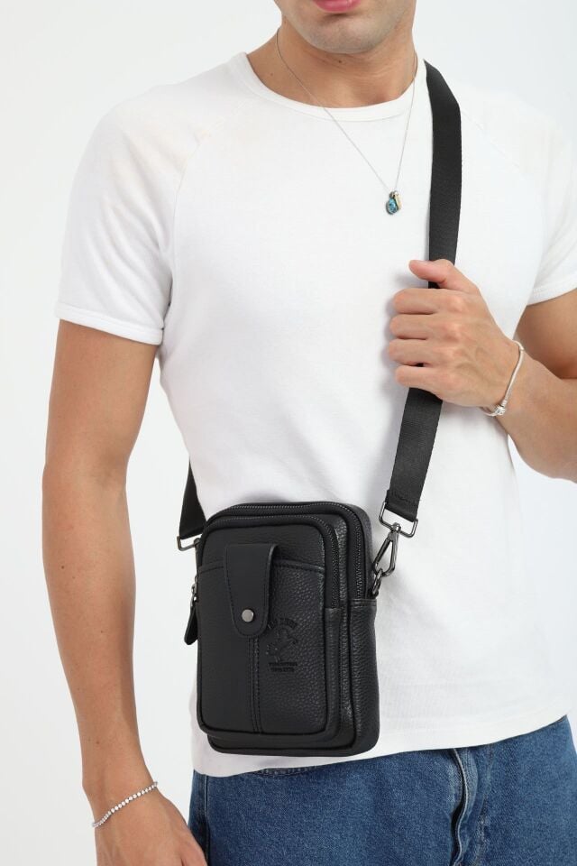 Erkek Ayarlanabilir Çapraz Askılı Omuz Çantası Çapraz Çanta