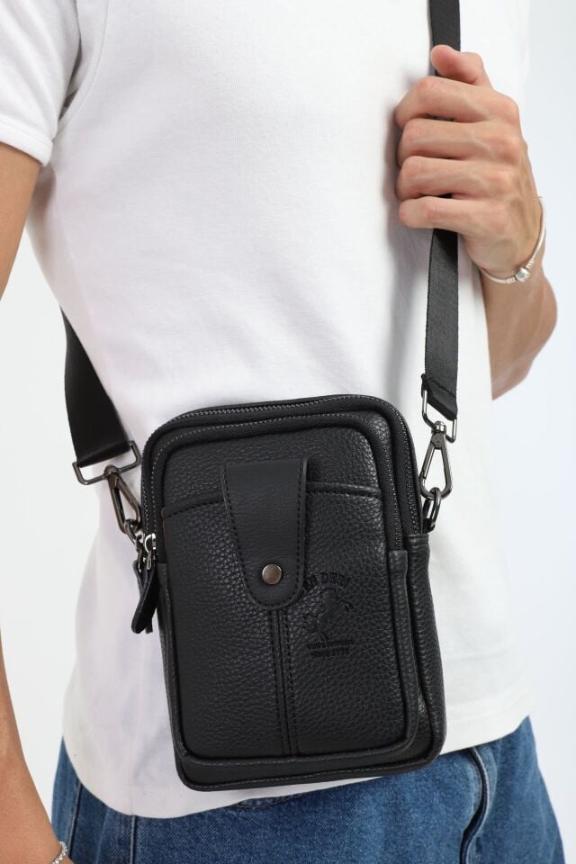 Erkek Ayarlanabilir Çapraz Askılı Omuz Çantası Çapraz Çanta